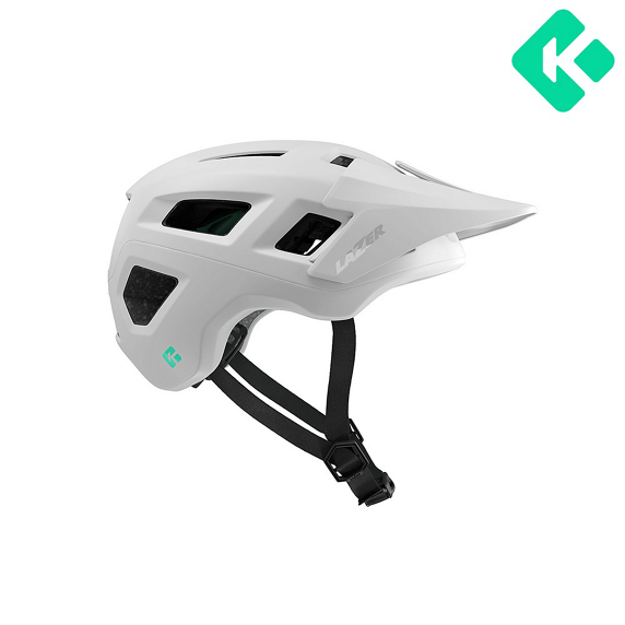 LAZER COYOTTE KINETICORE MTB-kypärä Matt White Matt White