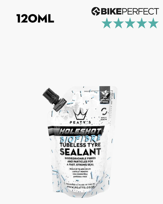 PEATY'S BIOFIBRE Tubeless Preventive Nestemäinen (120 ml)