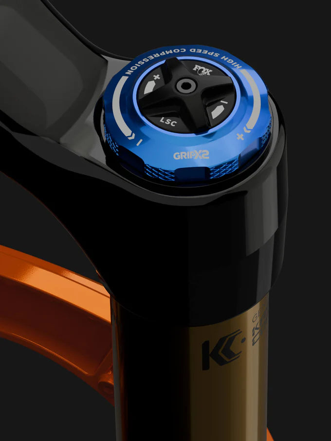 FOX 38 Factory jousitushaarukka, Grip X2, 29", 170mm, 44mm, 110x15mm, 28.6-40, PM8, 58HT, oranssi