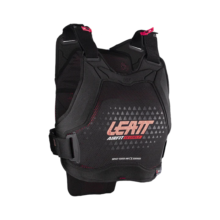 LEATT 3DF AIRFIT LITE EVO Naisten suojaava rintalappu Musta