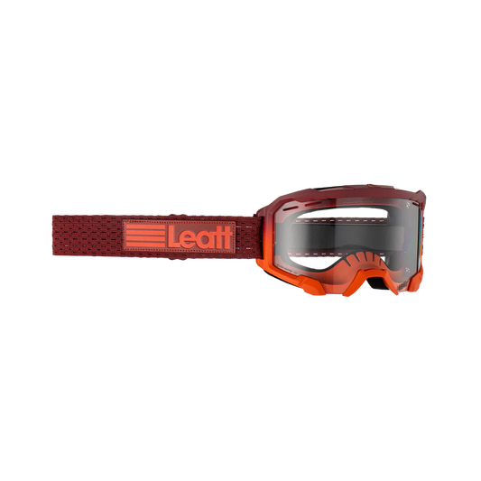LEATT VELOCITY 4.0 MTB FLAME Orange CLEAR 83 VLT suojalasit