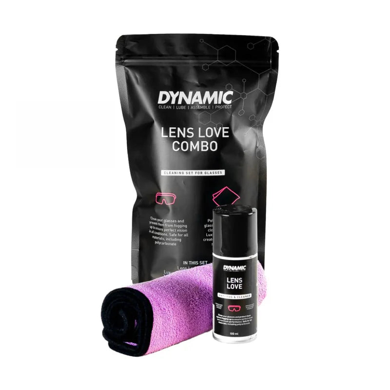 DYNAMIC LENS LOVE COMBO Silmälasien puhdistuspakkaus (100ml)