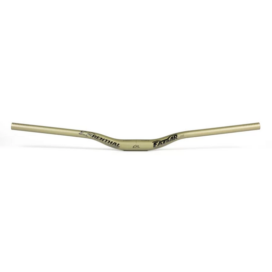 RENTHAL V3 FATBAR LITE Rise 30mm 760mm Gold Hanger 30mm 760mm Kultainen ripustin
