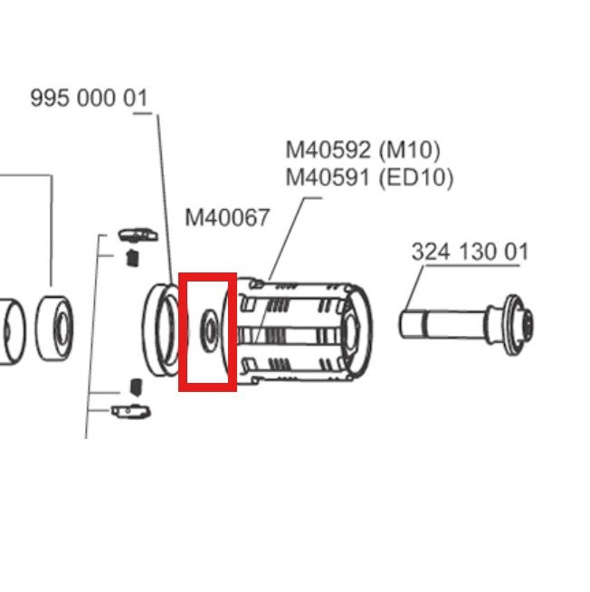 SISÄINEN VÄLILEVY MAVIC FREEWHEEL FTSL/FTSX