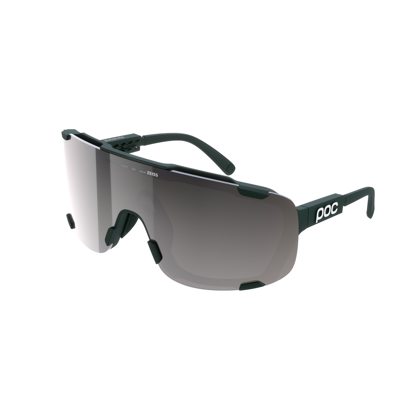 POC DEVOUR MID Khaki suojalasit Clarity Road /Sunny Silver -lasit