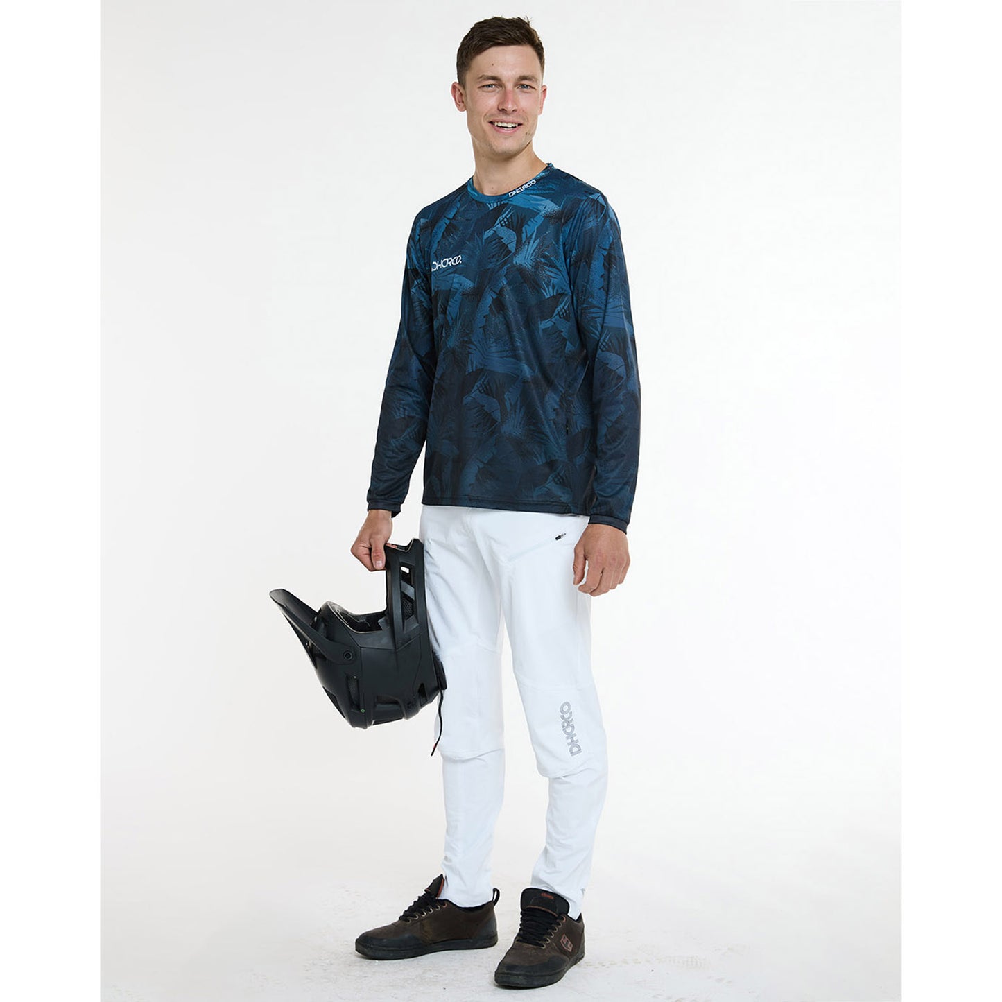 DHARCO GRAVITY DARK ROOM pitkähihainen Jersey Sininen
