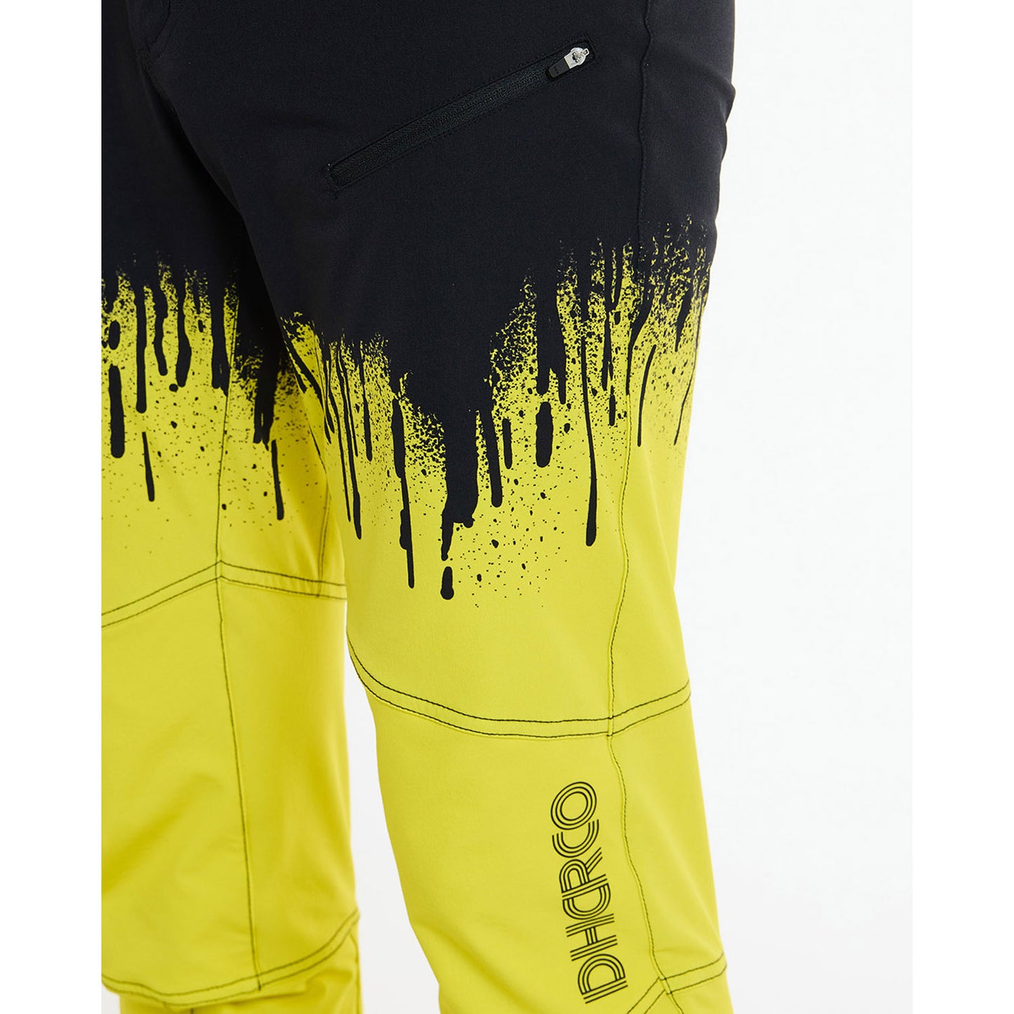 DHARCO GRAVITY ACID RAIN Pants Musta/Keltainen