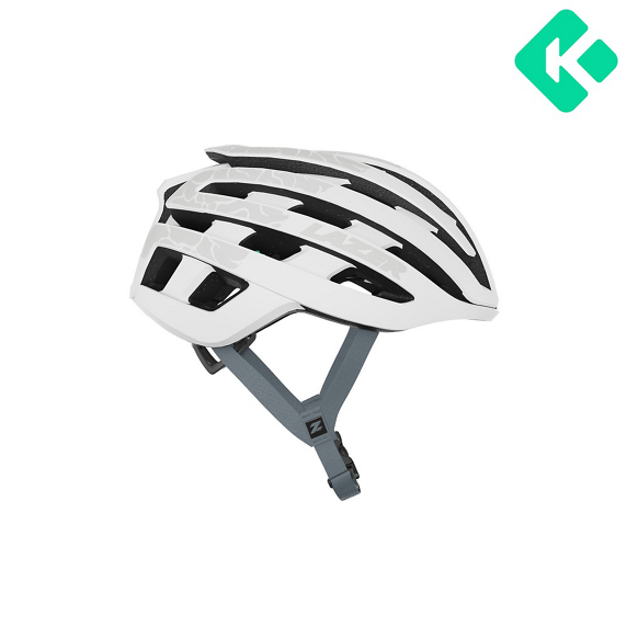 LAZER Z1 KINECTICORE UYH -maantiepyöräkypärä, mattavalkoinen + LED
