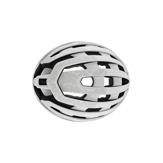 LAZER Z1 KINECTICORE UYH -maantiepyöräkypärä, mattavalkoinen + LED