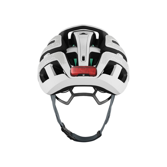 LAZER Z1 KINECTICORE UYH -maantiepyöräkypärä, mattavalkoinen + LED