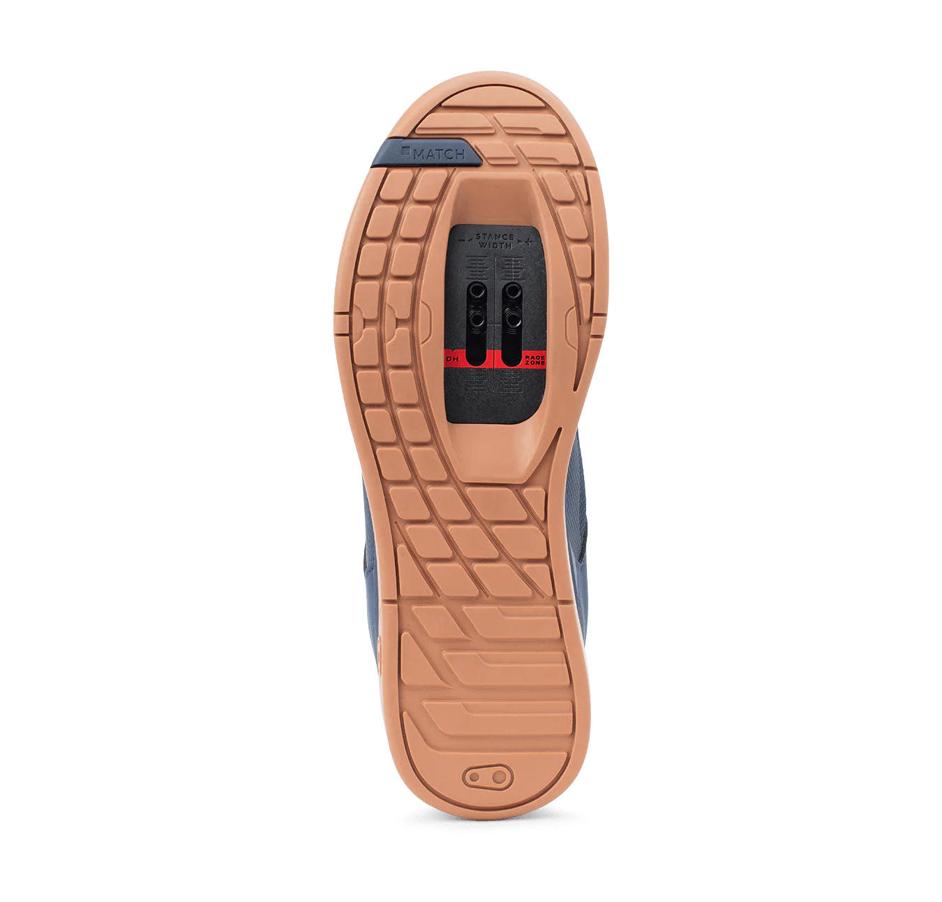 CRANKBROTHERS MALLET LACE Clip MTB-kengät Navy/Silver/Gum