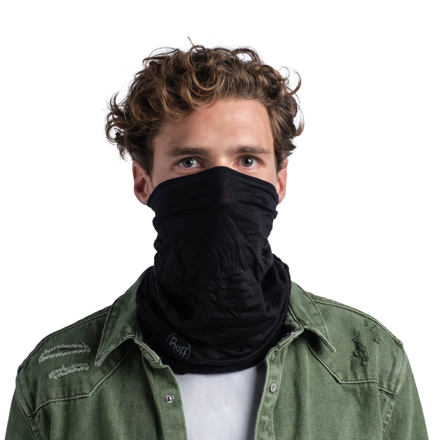 BUFF MERINO LIGHTWEIGHT Choker Musta
