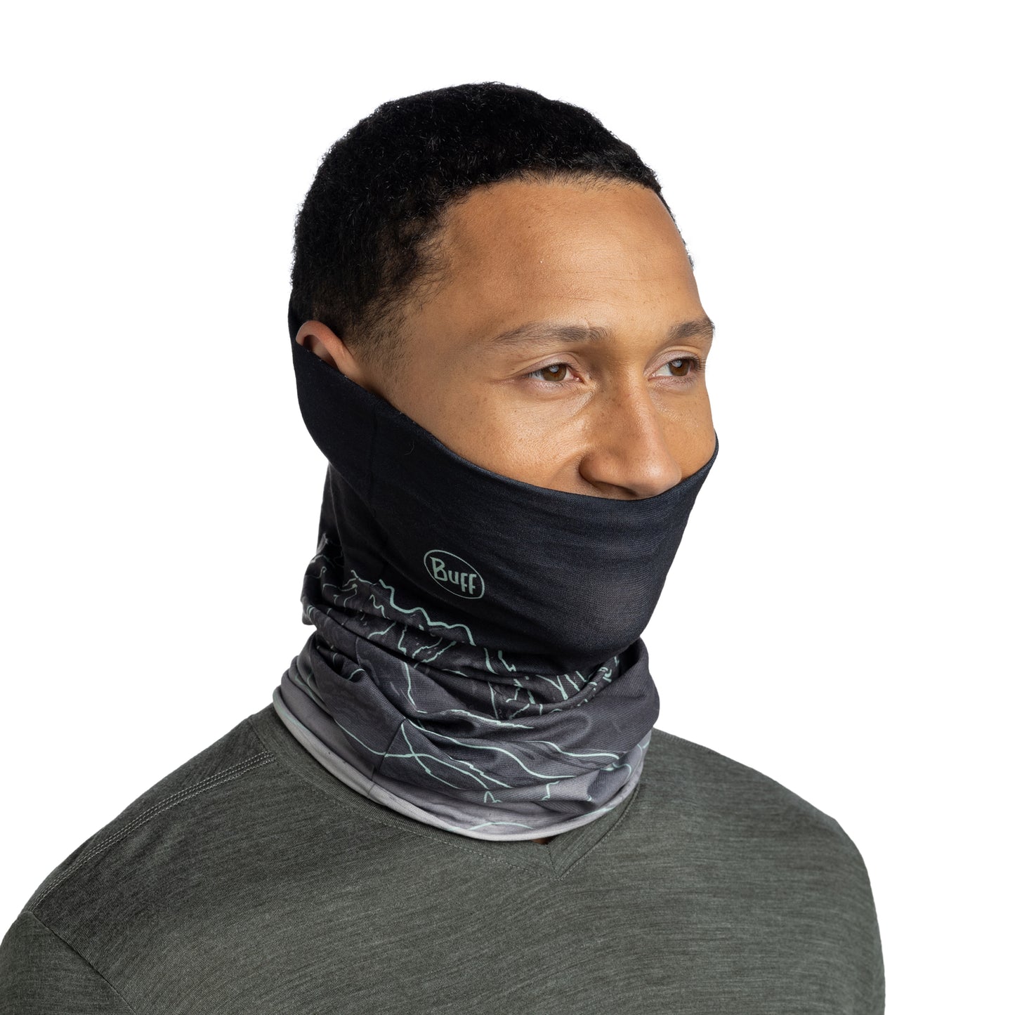 BUFF ORIGINAL ECOSTRETCH Unal Choker Harmaa