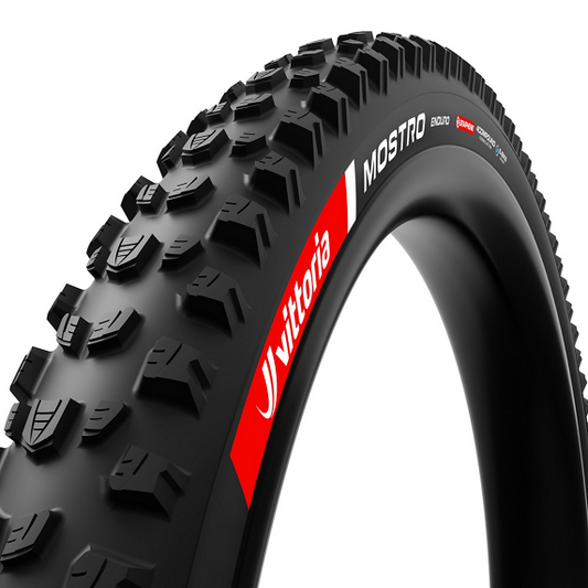 VITTORIA MOSTRO ENDURO 29x2.40 4C Graphene Tubeless Ready Soft Black -rengas, pehmeä musta