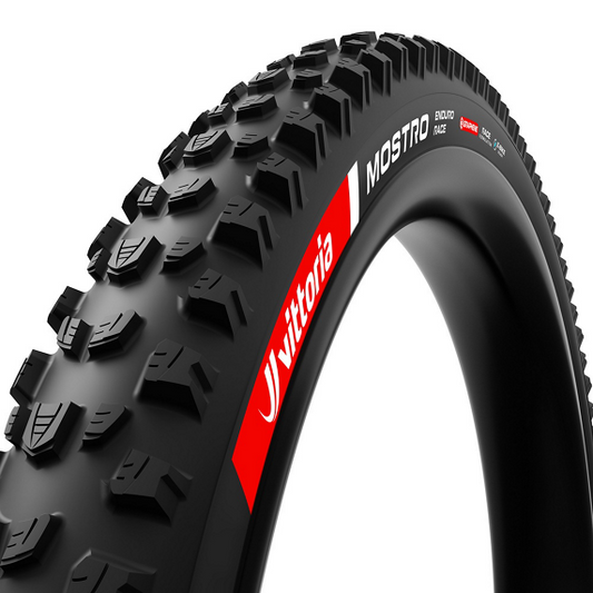 VITTORIA MOSTRO ENDURO RACE 27.5x2.6 Graphene/Silica Tubeless Ready Pehmeä musta rengas VITTORIA MOSTRO ENDURO RACE 27.5x2.6 Graphene/Silica Tubeless Ready Pehmeä musta rengas