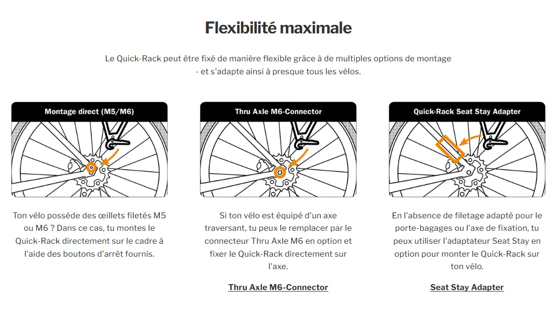 ORTLIEB QUICK RACK LIGHT Tavarateline Musta