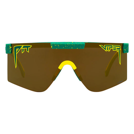 PIT VIPER THE STRAYA ORIGINAL 2.0 WIDE HDPV polarisoidut suojalasit Gold