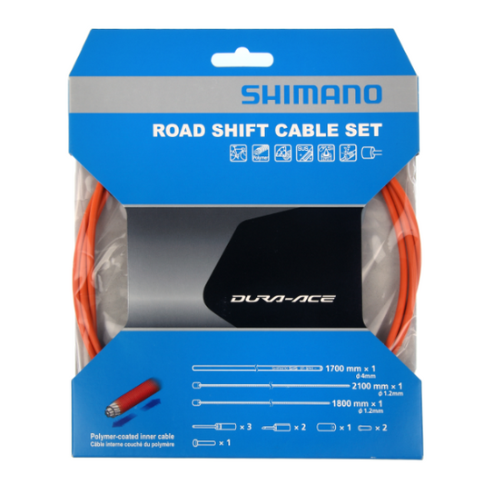 SHIMANO OT-SP41 polymeerinen oranssi vaijerinvaijeri ja kotelosarja