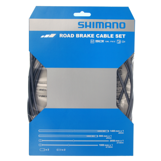 SHIMANO PTFE-jarruvaijeri- ja letkusarja harmaa