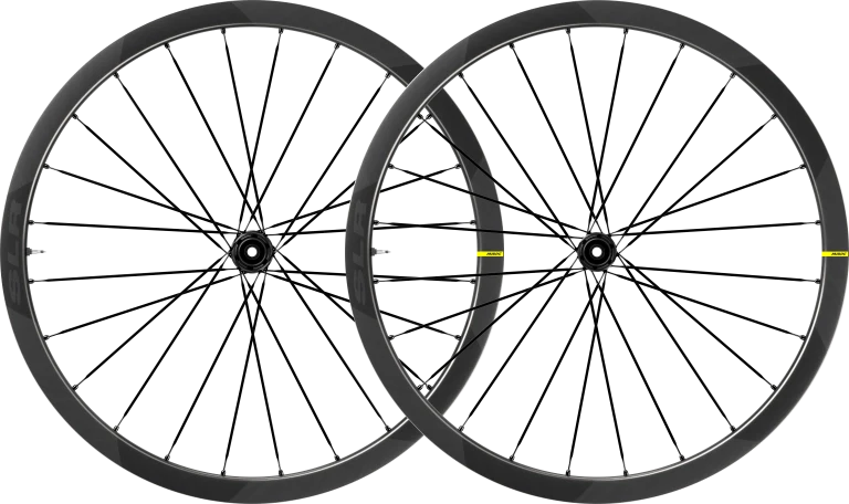 Pari MAVIC COSMIC SLR 32 DISC pyörät renkailla (Center Lock)