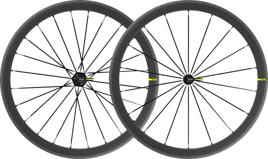 Pari MAVIC COSMIC SLR 40 -pyörää renkaineen