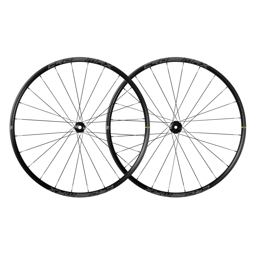 Pari MAVIC CROSSMAX 27.5" pyörää 15x110/12x148 mm Boost-pyörät.