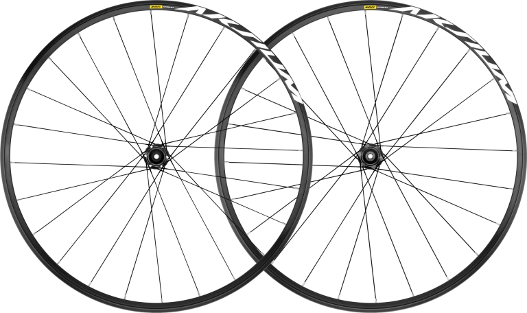 Pari MAVIC AKSIUM DISC pyörää renkailla (keskuslukitus)