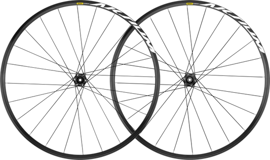 Pari MAVIC AKSIUM DISC pyörää renkailla (keskuslukitus)