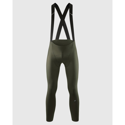 Pitkät Olkaimellliset Pyöräilyshortsit ASSOS MILLE GT SPRING FALL S11 Deep Green