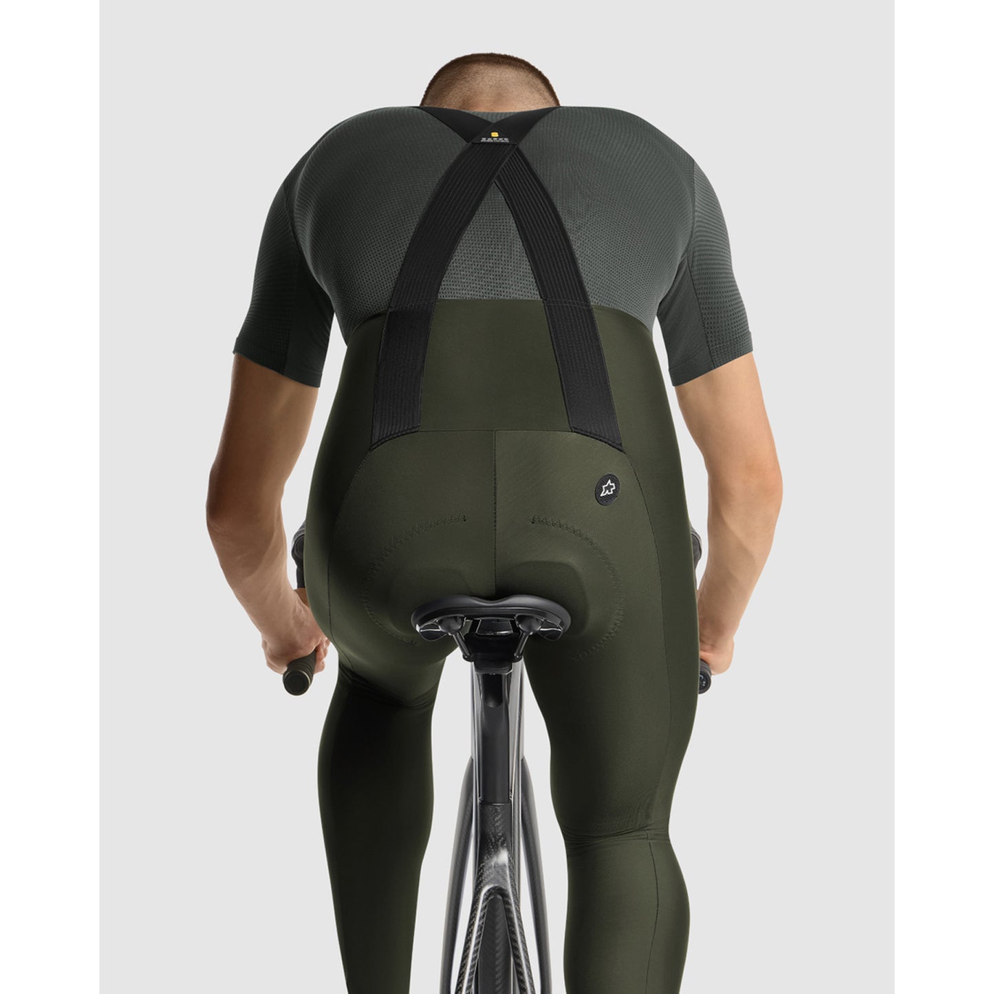ASSOS MILLE GT S11 Deep Green Bib Tight -lappuhaalari