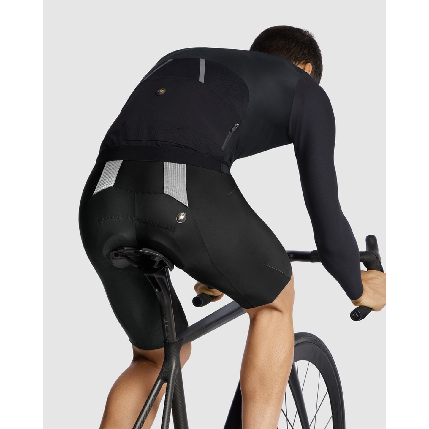 ASSOS MILLE GTO pitkähihainen C2 musta sarja Jersey