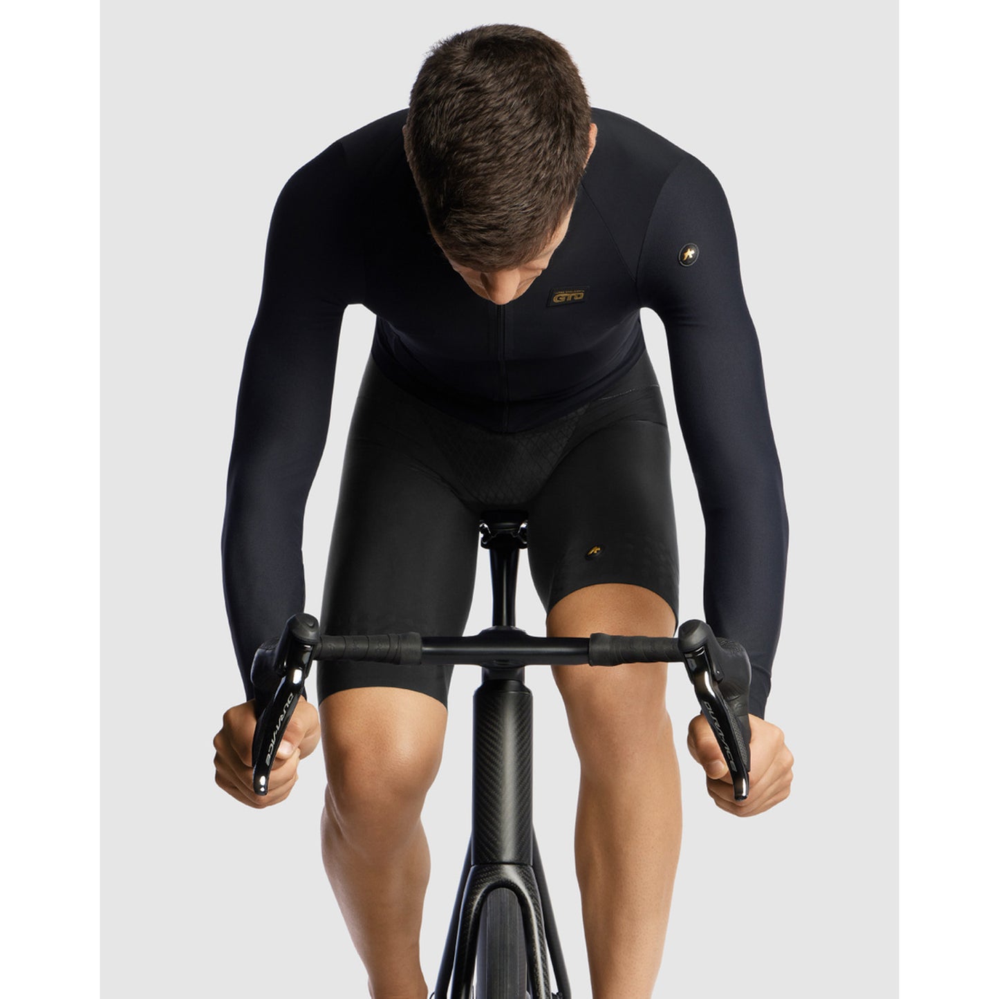 ASSOS MILLE GTO pitkähihainen C2 musta sarja Jersey