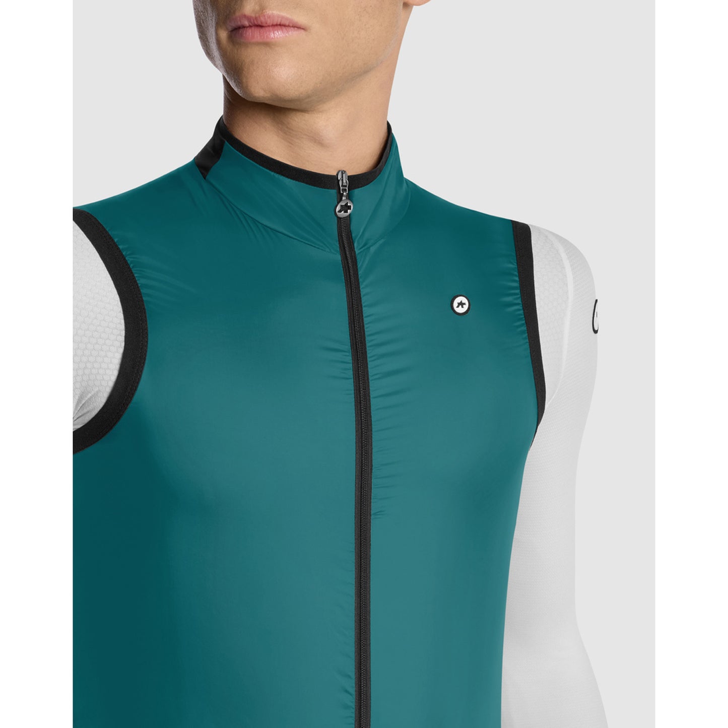 ASSOS MILLE GT Wind C2 Foundation Vihreä hihaton takki, vihreä