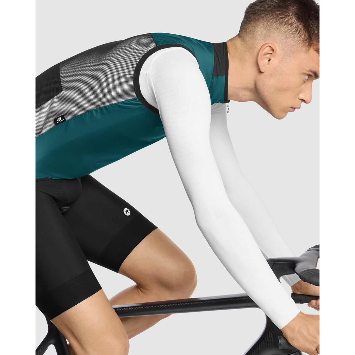 ASSOS MILLE GT Wind C2 Foundation Vihreä hihaton takki, vihreä