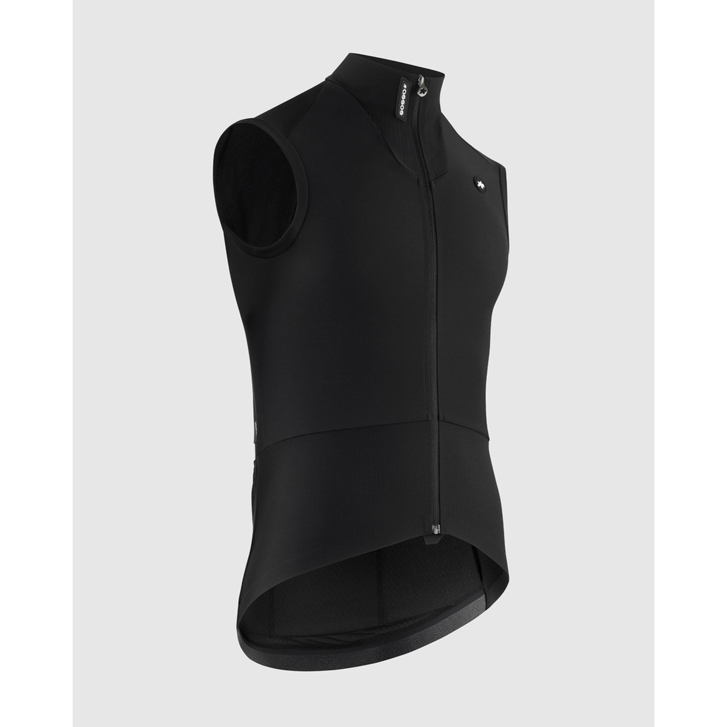 ASSOS EQUIPE R S11 Musta sarja hihaton takki