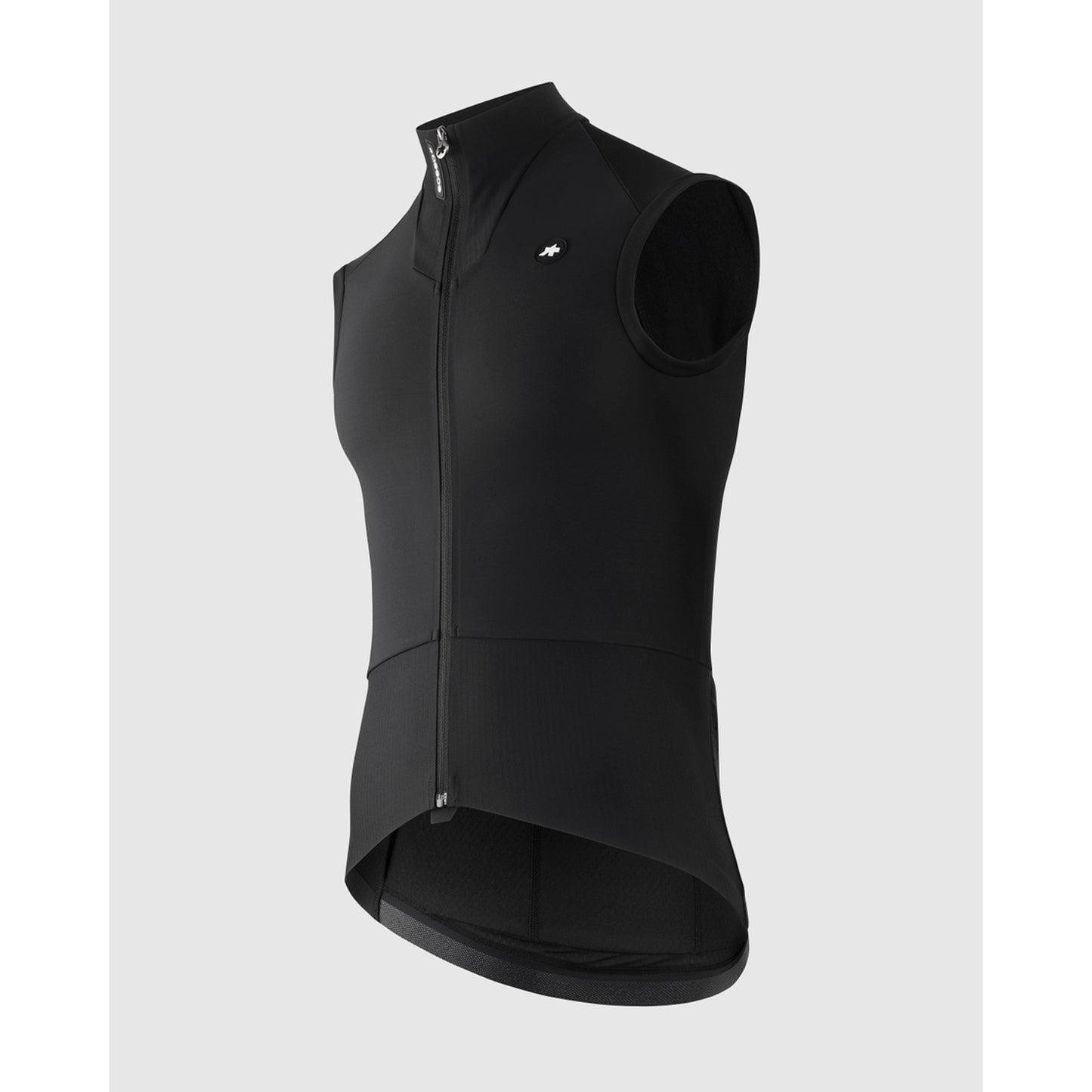 ASSOS EQUIPE R S11 Musta sarja hihaton takki