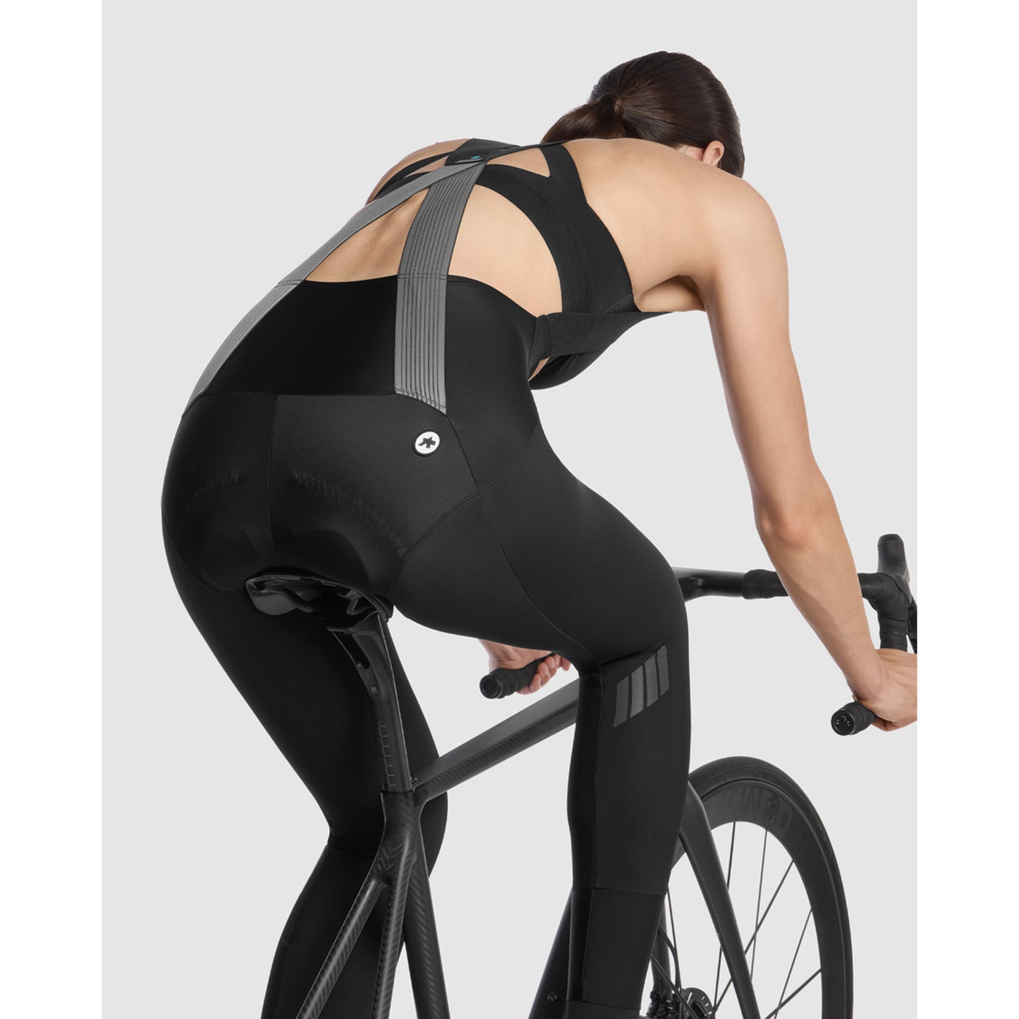 ASSOS UMA GT UZ S11 Naisten musta sarja Bib Tight -vaatteet