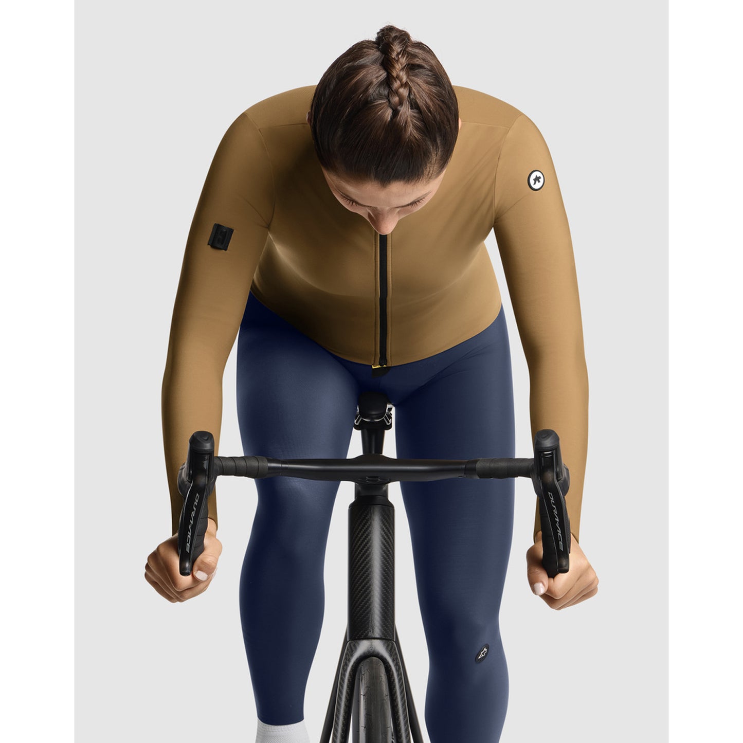 ASSOS UMA GT C2 Pitkähihainen naisten trikoo Pronssi Ash