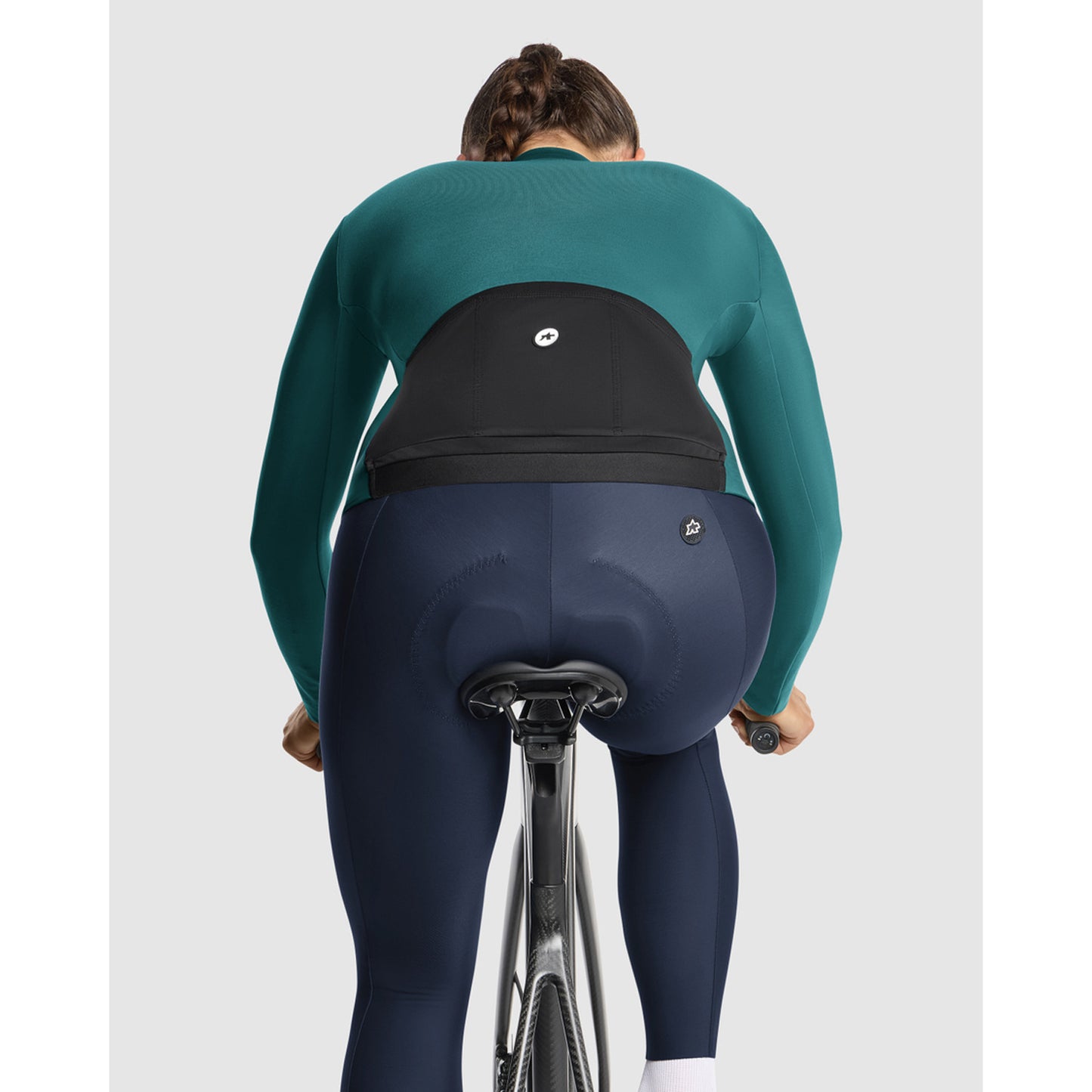 ASSOS UMA GT C2 Pitkähihainen naisten Foundation vihreä Jersey