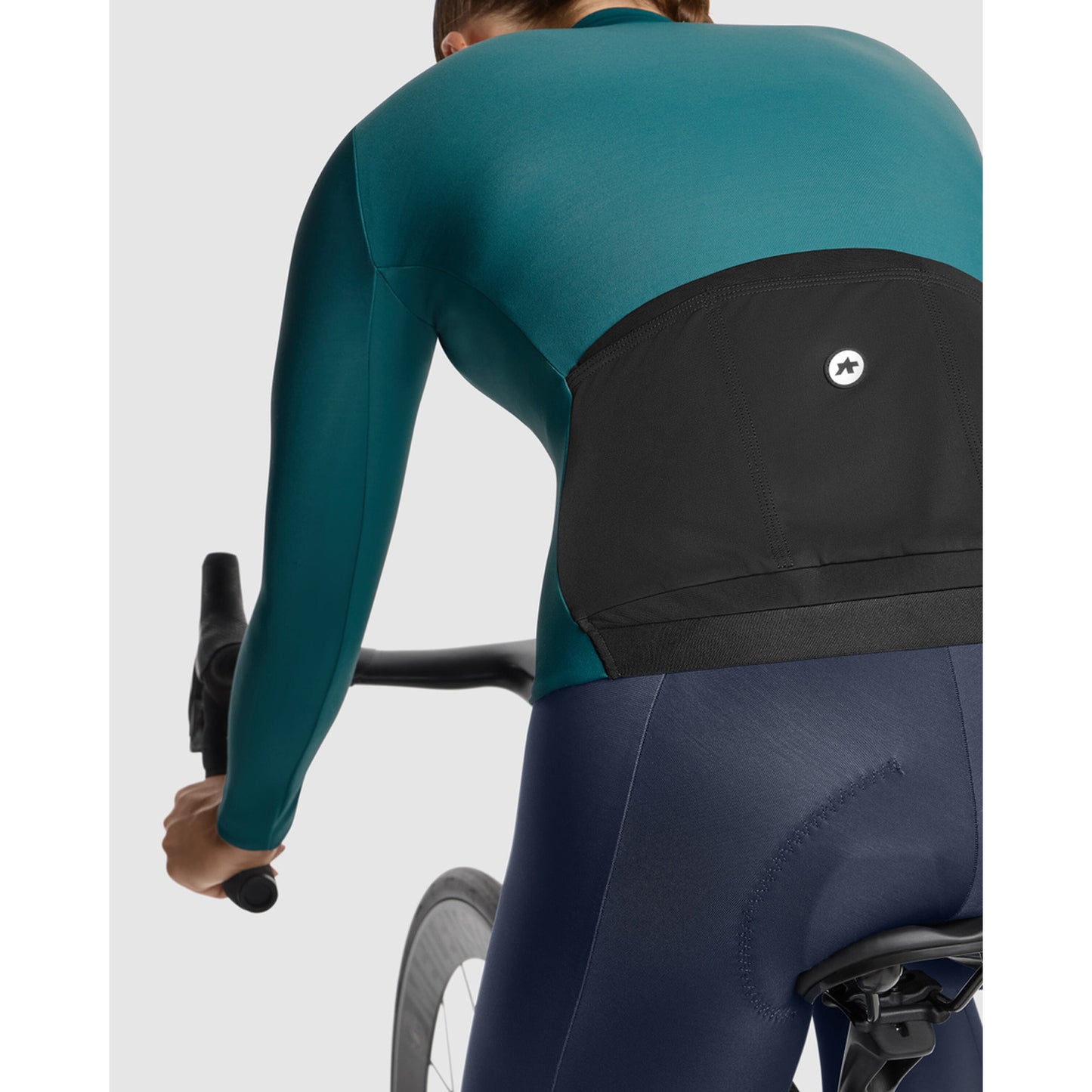 ASSOS UMA GT C2 Pitkähihainen naisten Foundation vihreä Jersey