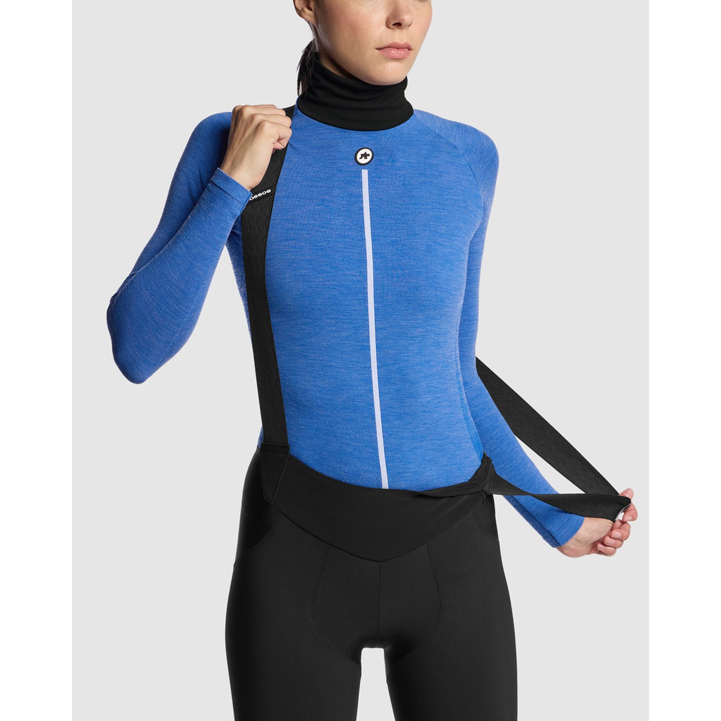 ASSOS WOM UZ P1 Naisten pitkähihainen Calypso Blu alusvaatteet