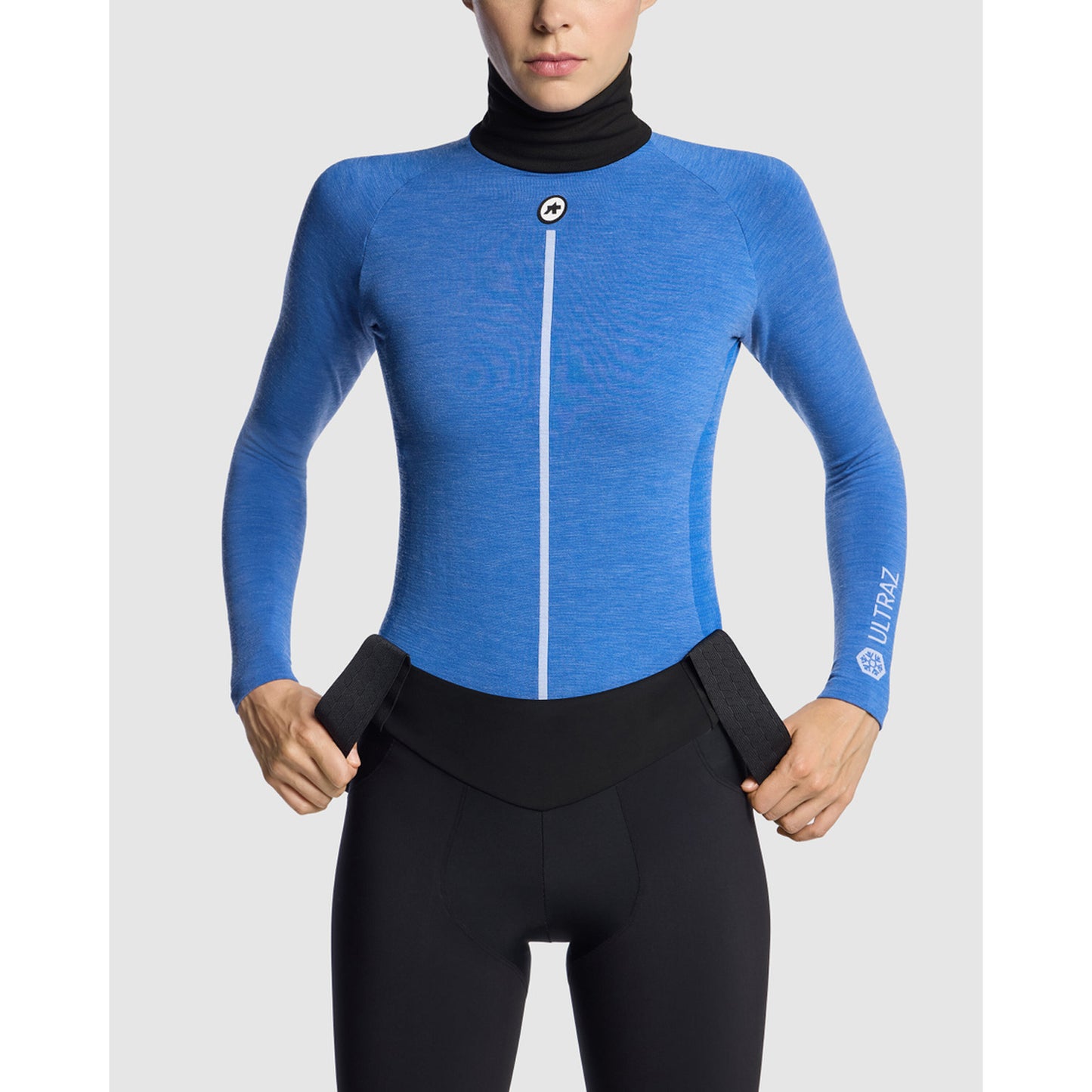 ASSOS WOM UZ P1 Naisten pitkähihainen Calypso Blu alusvaatteet