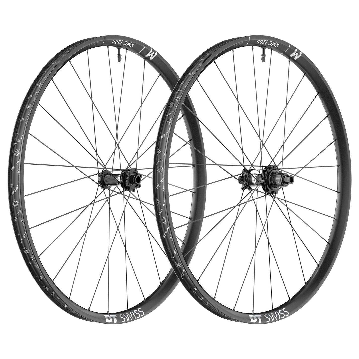DT SWISS XMC 1200 SPLINE 30 mm 29" -pyöräpari, DED 90 -lukitusmekanismi, 15x110/12x148 mm Boost