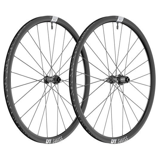 Pari DT SWISS E 1800 SPLINE 23 DISC pyörät renkailla (Center Lock)