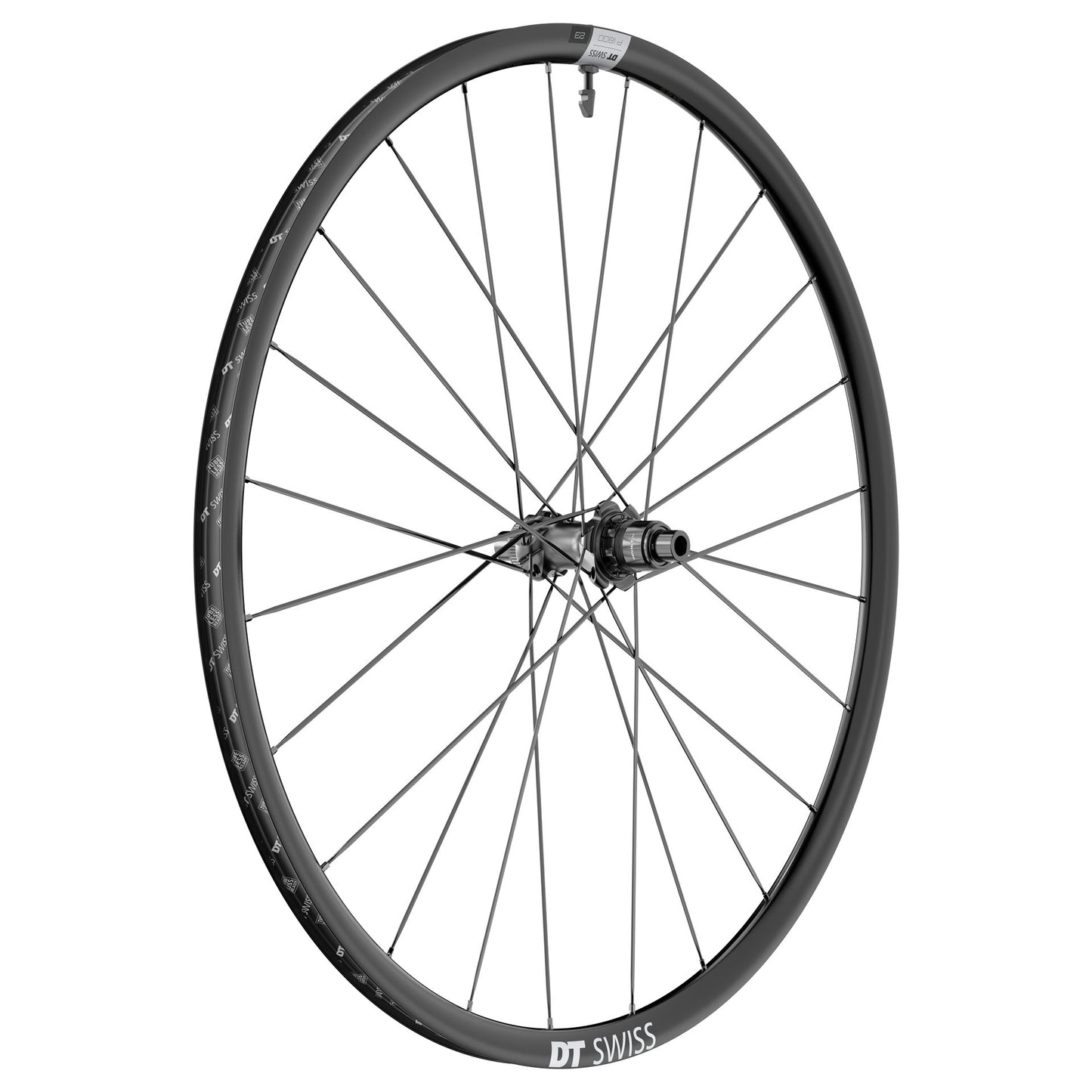DT SWISS P 1800 SPLINE 23 DIC Tubeless Ready -takapyörä (Center Lock)