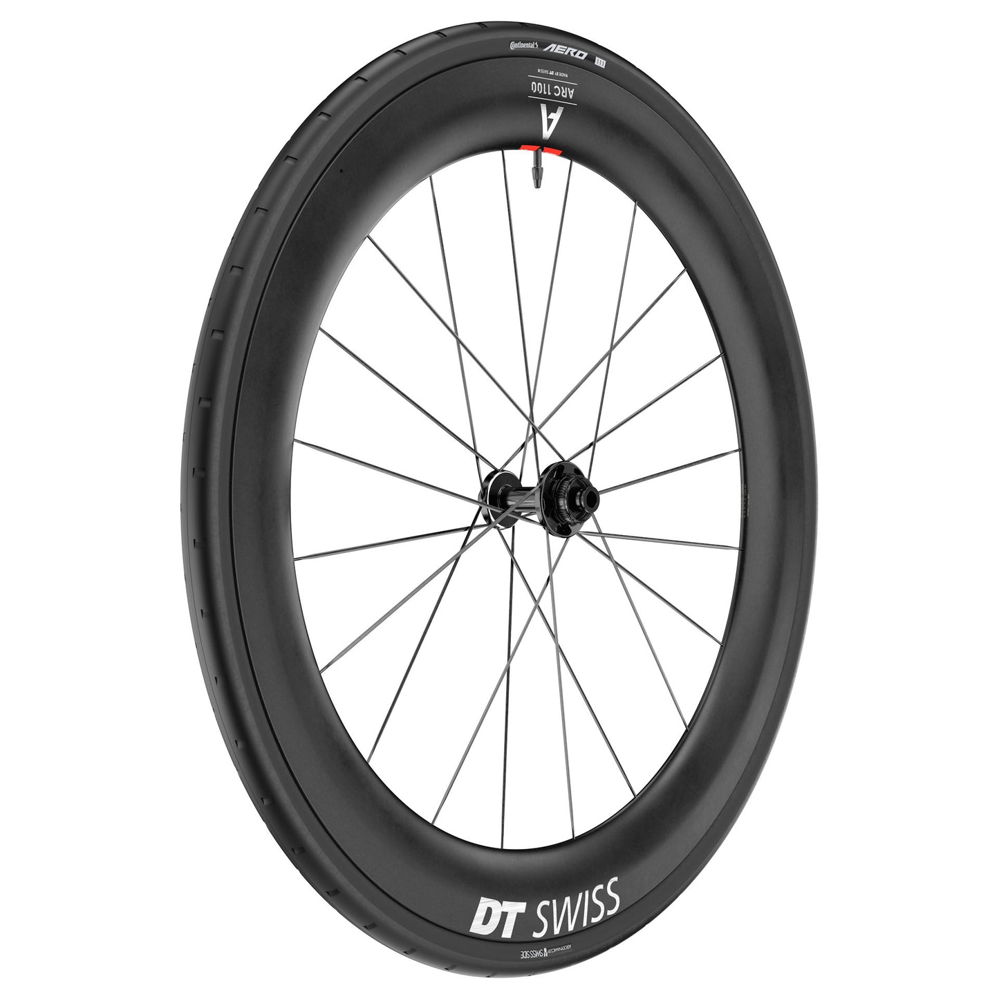 DT SWISS ARC 1100 DICUT WTS 65 Tubeless Ready etupyörä (Center Lock) emabrgo heinäkuu