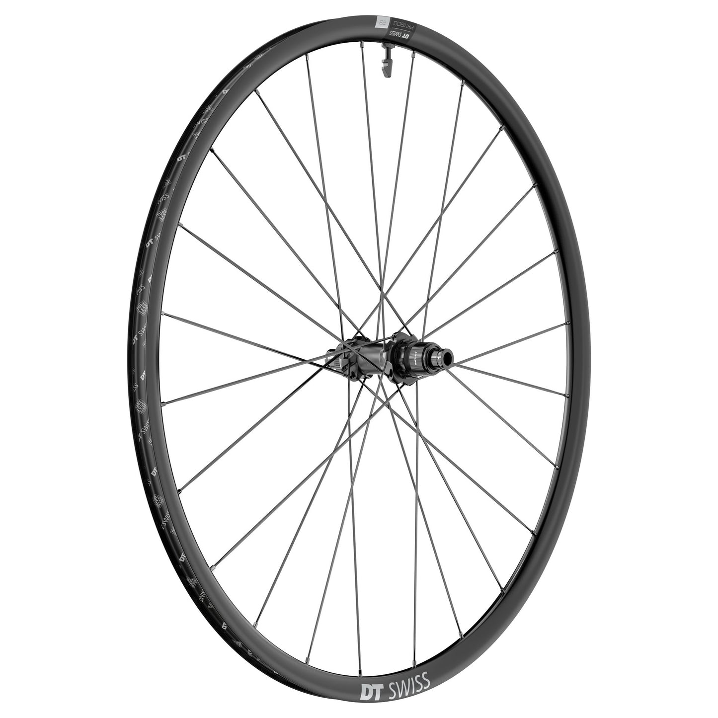 DT SWISS PR 1600 SPLINE 23 DIC Tubeless Ready -takapyörä (Center Lock)