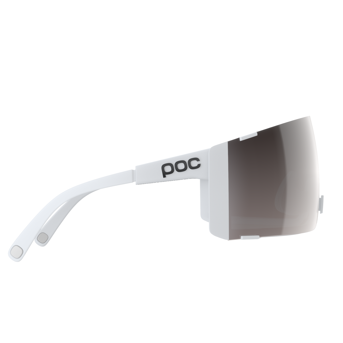POC PROPEL + Valkoiset lasit Clarity Road Aurinkoinen Hopea Linssi