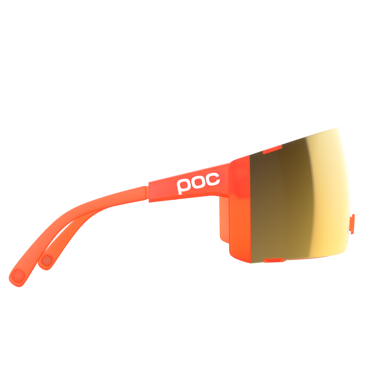 POC PROPEL-lasit Fluoresoiva oranssi läpikuultava kirkkaus Road Sunny Gold -lasit