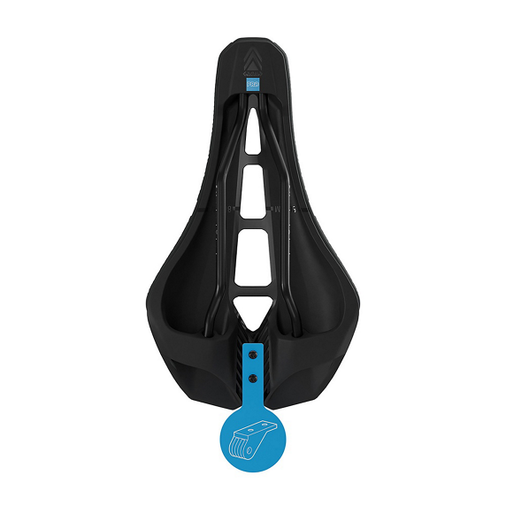 PRO 3D TEAM Satula 152mm Carbon Rails Musta